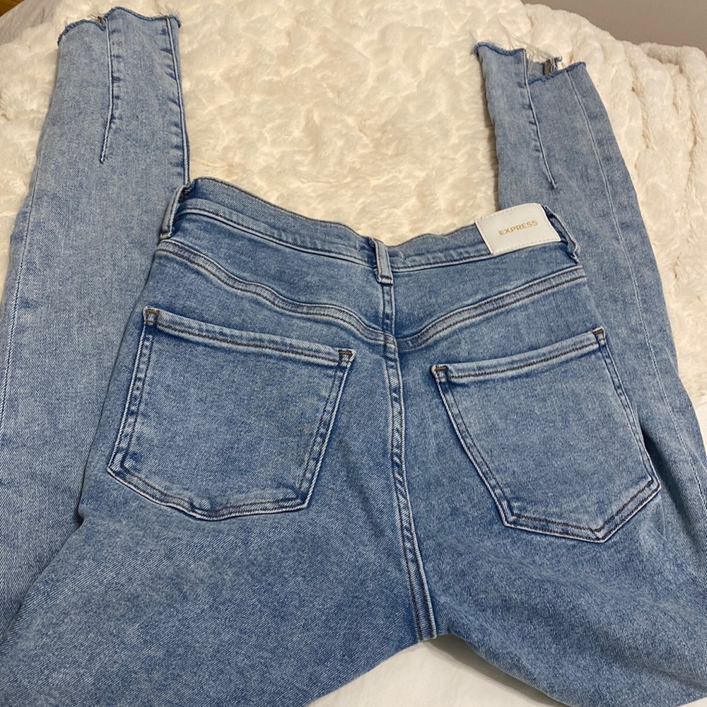 Express Skinny Super High Waisted Jeans